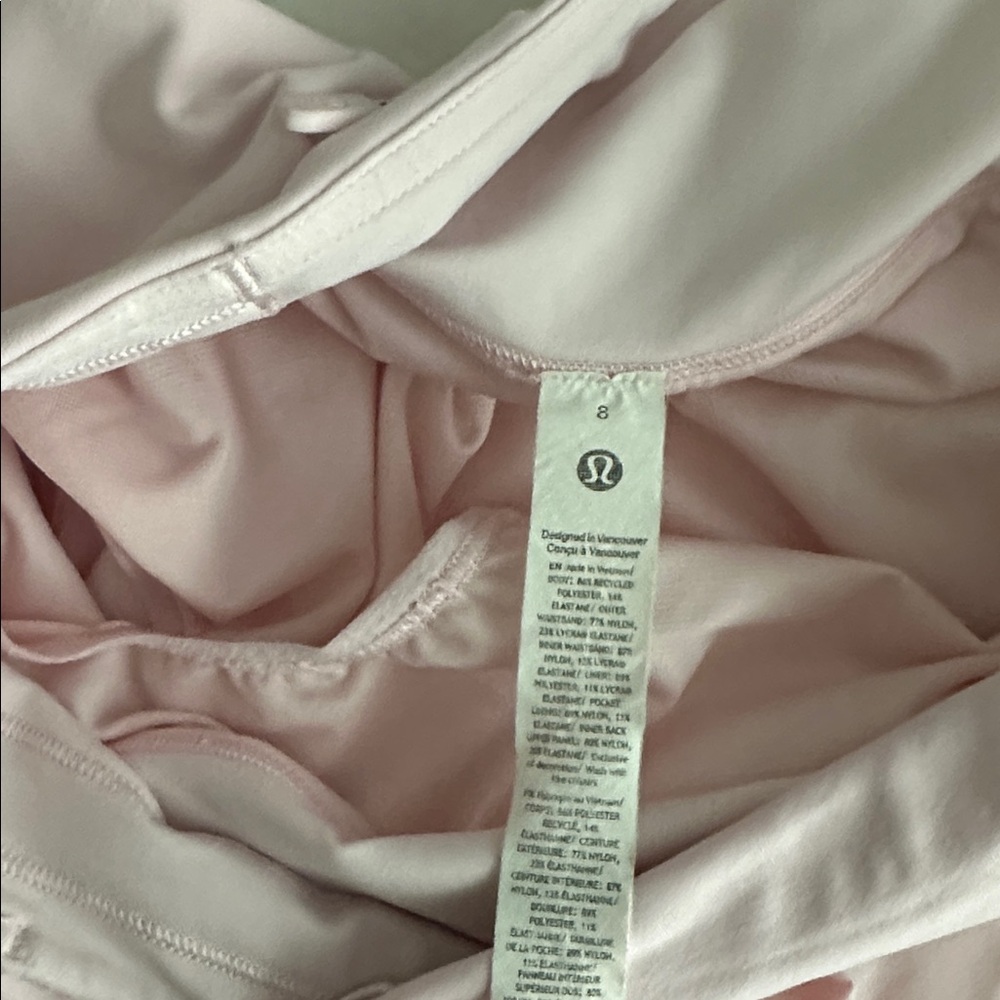Lululemon Speed Up High Rise Pink Shorts 4” Size 8 - Picture 10 of 12